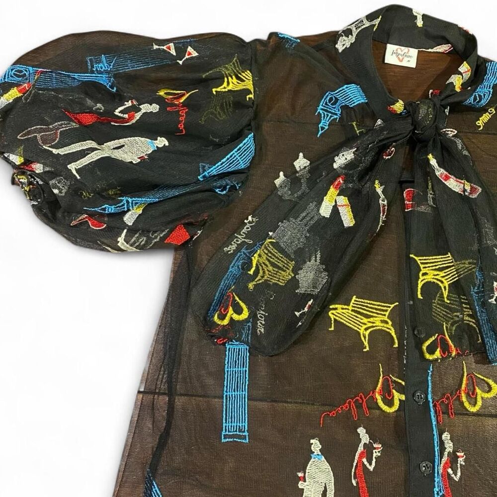 Bonjour Women's multi Blouse - Picture 4 of 8